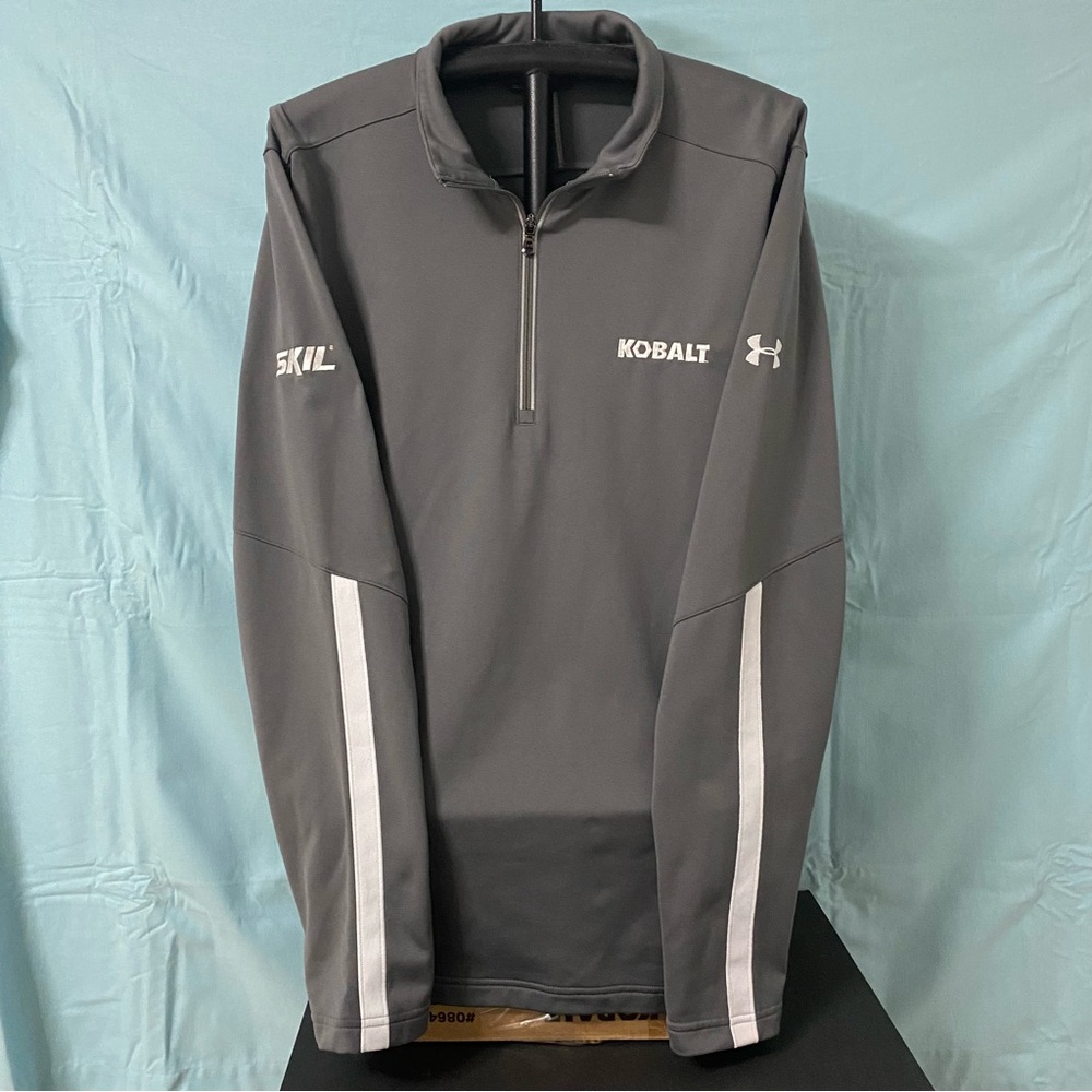 Under Armour Kobalt and Skil Custom Fleece Pullover Size 2XL